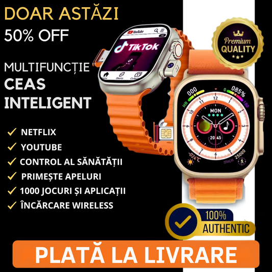 Ceas Inteligent™ – Tehnologie la Încheietura Mâinii Tale