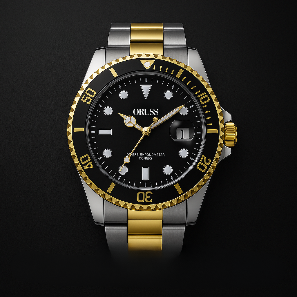 Ceas de Lux Stil Elvețian - Eleganță Clasică și Performanță Subacvatică (Rascunho)