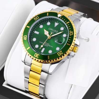 Ceas de Lux Stil Elvețian - Eleganță Clasică și Performanță Subacvatică (Rascunho)