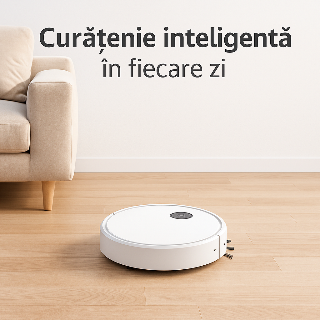 Aspirator Robot Inteligent cu Putere Mare de Supt