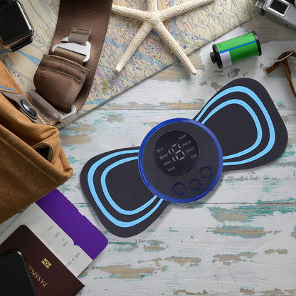 Aparat de Masaj Fluture EMS – Portabil și Reîncărcabil prin USB