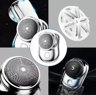 Aparat de Ras Portabil 6 Lame – Încărcare Type-C, Putere Maximă